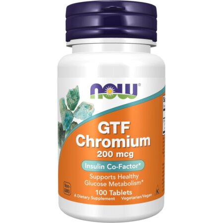 Now Gtf Chromium 200Ug 100S