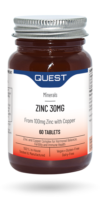 Quest Zinc 30Mg 60S
